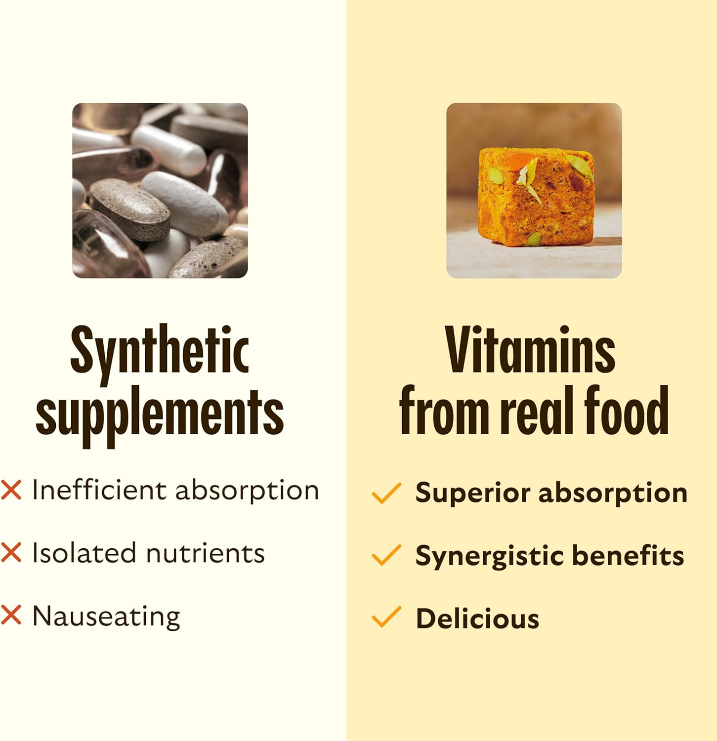 GEM Daily Bites – Stress-Reboot Chewable Vitamin for Mindful Eaters, Adaptogenic Turmeric Daily Bite