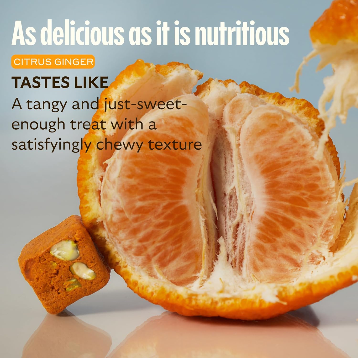 GEM Daily Bites – Stress-Reboot Chewable Vitamin for Mindful Eaters, Adaptogenic Turmeric Daily Bite