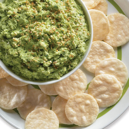 Good Thins Simply Salt Rice Snacks Gluten Free Crackers for Clean Eating Routine, Soup and Salad Pairing at Home