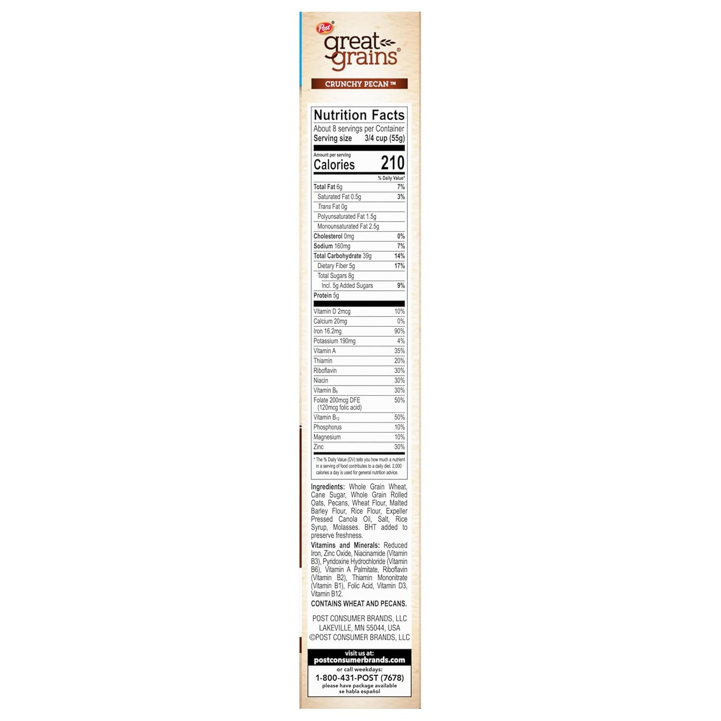 Great Grains Crunchy Pecans Cereal – Holiday Gift Box for the Wellness Lover in Your Life