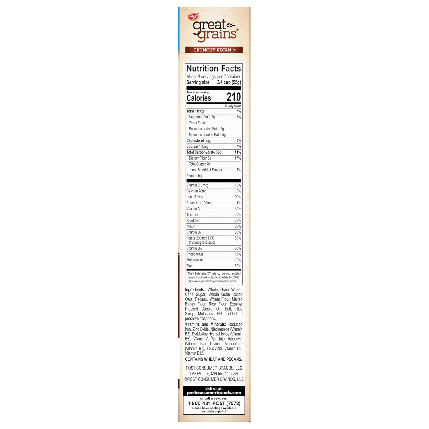 Great Grains Crunchy Pecans Cereal – Holiday Gift Box for the Wellness Lover in Your Life