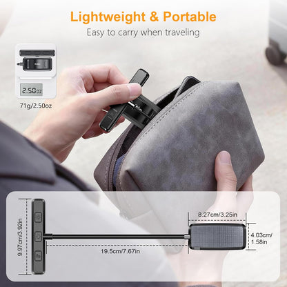 Gritin 19 LED Study Lamp for Desk and Bedside – Cordless Reading Companion for College Students and Remote Learners