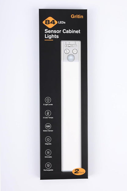 Gritin Rechargeable Closet Light - Practical Birthday Present for Mom and Grandma Who Hate Dark Hallways