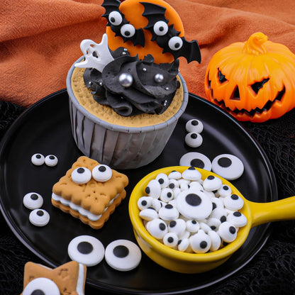 Halloween Eye Sprinkles for Brownies – Kid-Safe Edible Toppers for Spooky Birthday Cupcakes