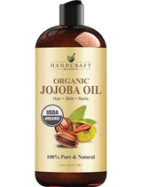 Handcraft Blends Pure Jojoba Carrier Oil – Holiday Gift for the Clean Beauty Enthusiast, Ready-to-Wrap Wellness Present