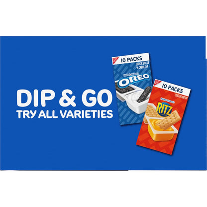 Handi-Snacks OREO Cookie Sticks with Creme Dip for Cubicle Snacking, Co-Working Spaces, and Team Meeting Refreshments, 20 Pack Bulk