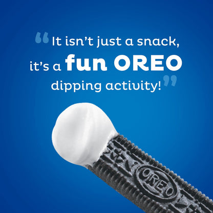 Handi-Snacks OREO Cookie Sticks with Creme Dip for Cubicle Snacking, Co-Working Spaces, and Team Meeting Refreshments, 20 Pack Bulk