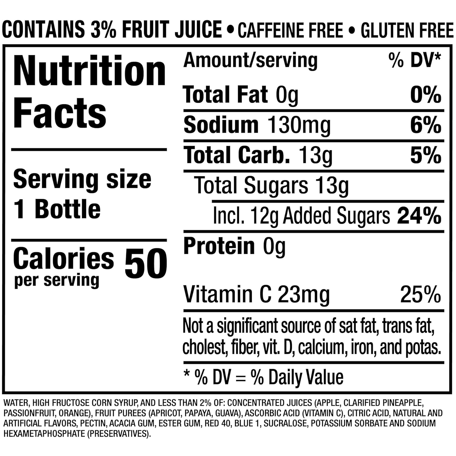 Hawaiian Punch Variety Pack Juice Drinks 24 Count – No Caffeine Carbonation-Free Beverage for Kids' Birthday Party Tables