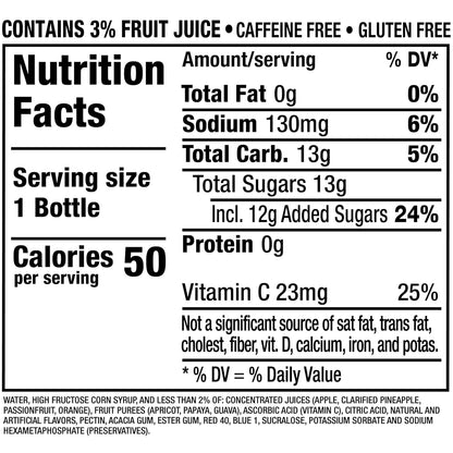 Hawaiian Punch Variety Pack Juice Drinks 24 Count – No Caffeine Carbonation-Free Beverage for Kids' Birthday Party Tables