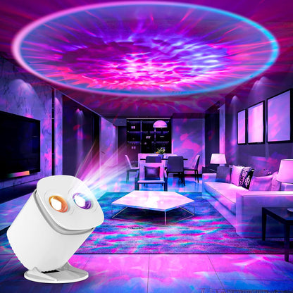 Home Decor Galaxy Lamp – Ambient Ceiling Projector for Cozy Apartment Lighting and Statement Shelf Styling