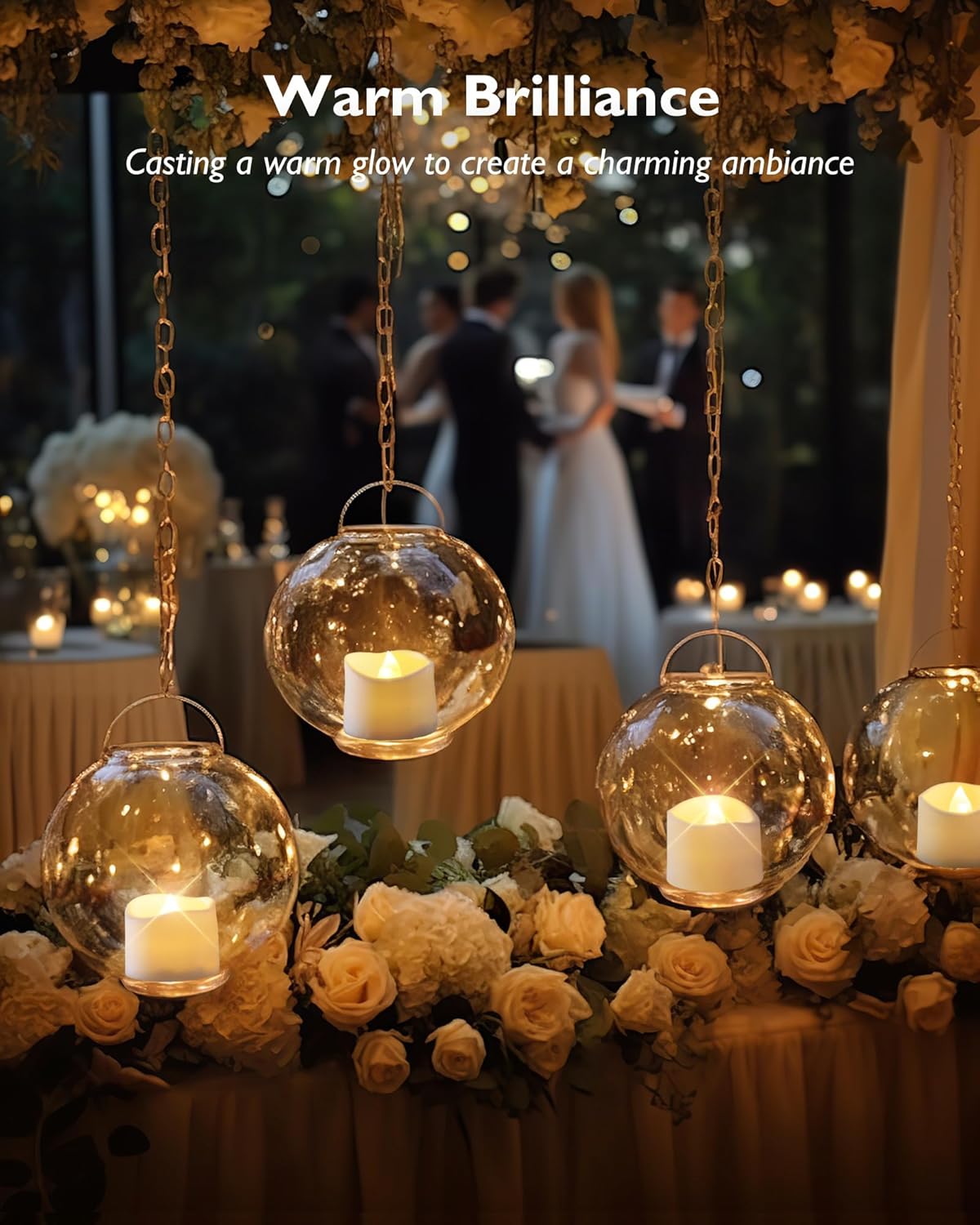 Homemory Battery Operated Tea Lights – Beautiful Mother's Day and Valentine's Day Gift Idea