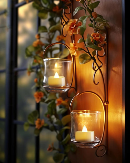 Homemory Flameless Votive Candles with Timer – Elegant Holiday Gift for Couples, Wedding Registries, and Anniversary Surprises