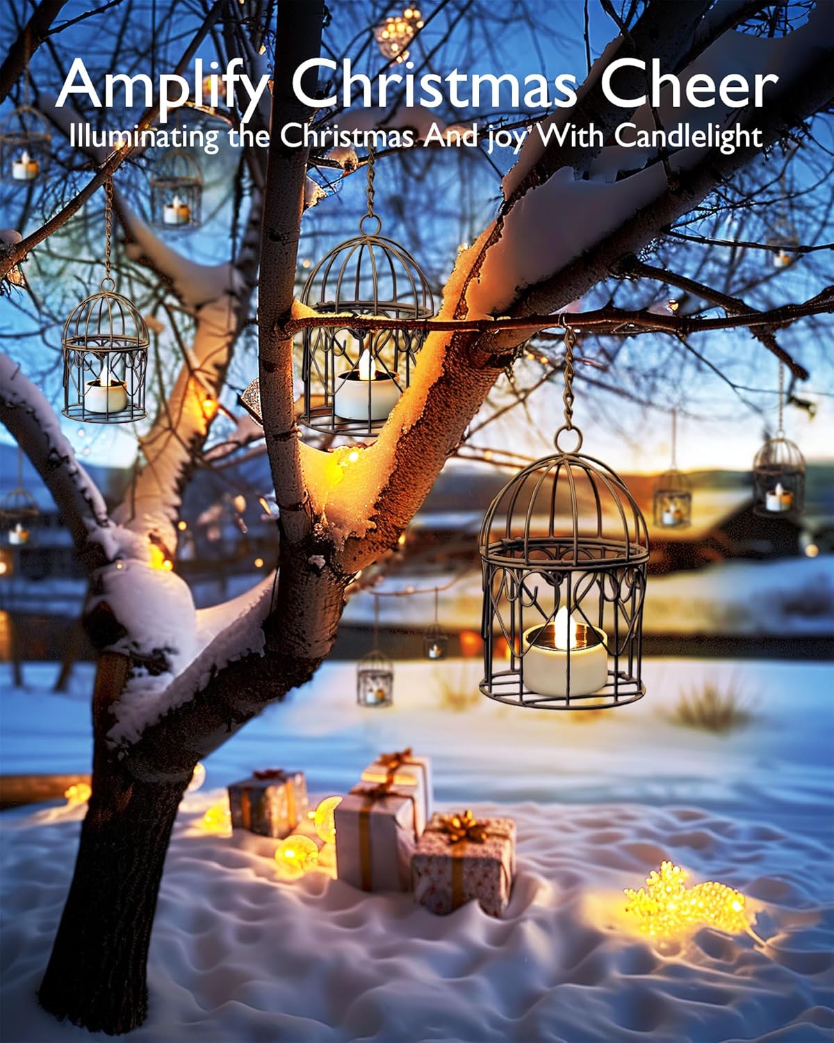 Homemory Rechargeable Solar Tea Lights – Cordless Ambient Lighting for Patio Dining, Camping Chairs, and Open-Air Gatherings