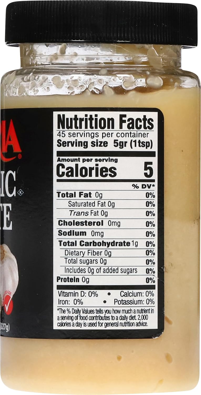 Iberia Garlic Paste, 8 Ounce – Streamlined Cooking Companion for Catering Prep, Concentrated Garlic Paste for Consistent Results