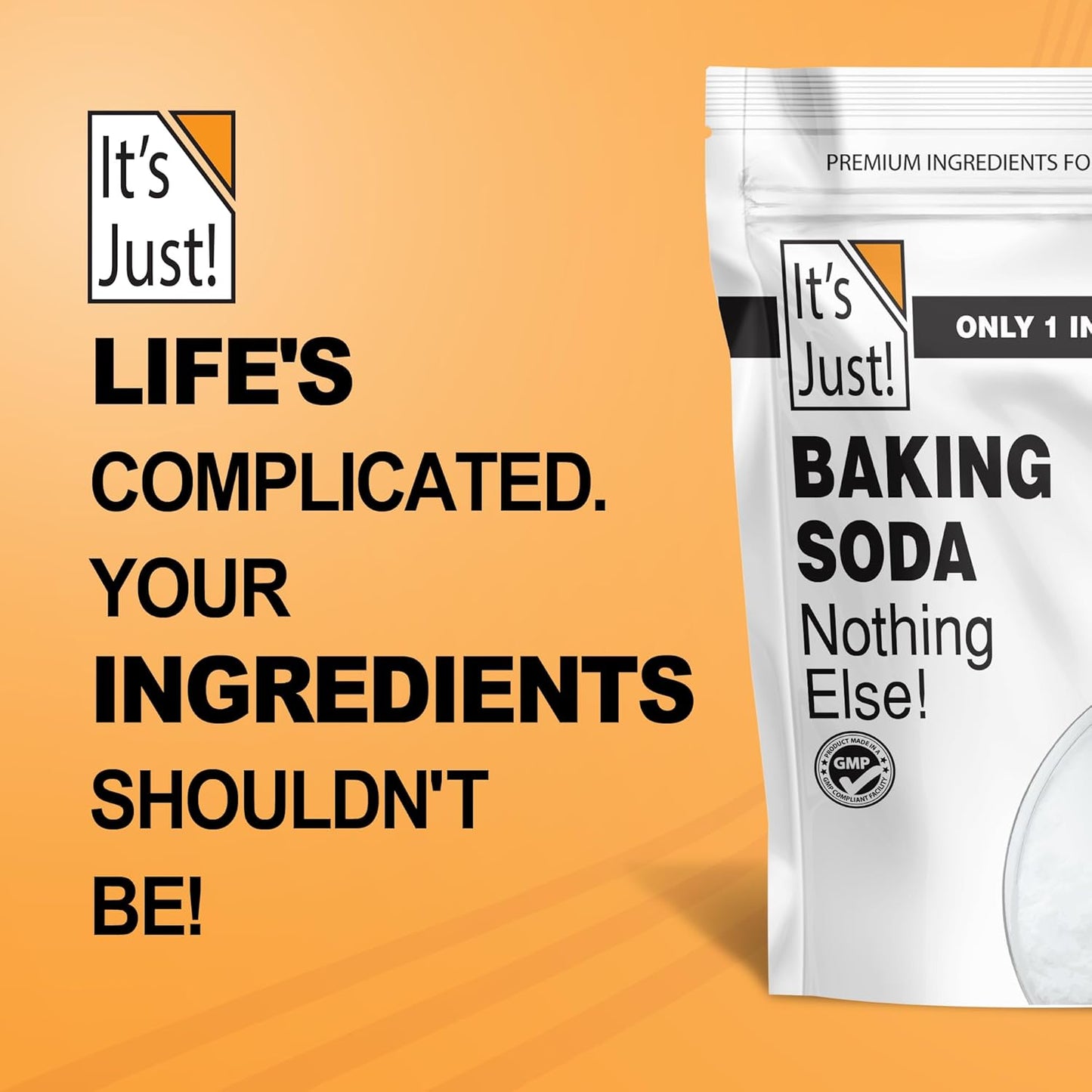 It's Just - Baking Soda for Holistic Wellness: Detox Baths, Natural Deodorant, and Indigestion Relief