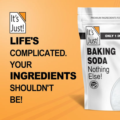 It's Just - Baking Soda for Holistic Wellness: Detox Baths, Natural Deodorant, and Indigestion Relief