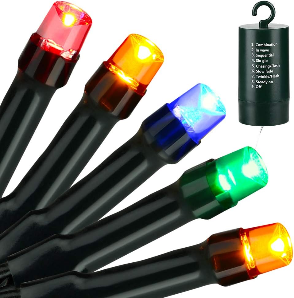 Joomer Holiday Gift Fairy Lights – Christmas Present for Friends and Family, 66ft 200 LED Waterproof Multicolor