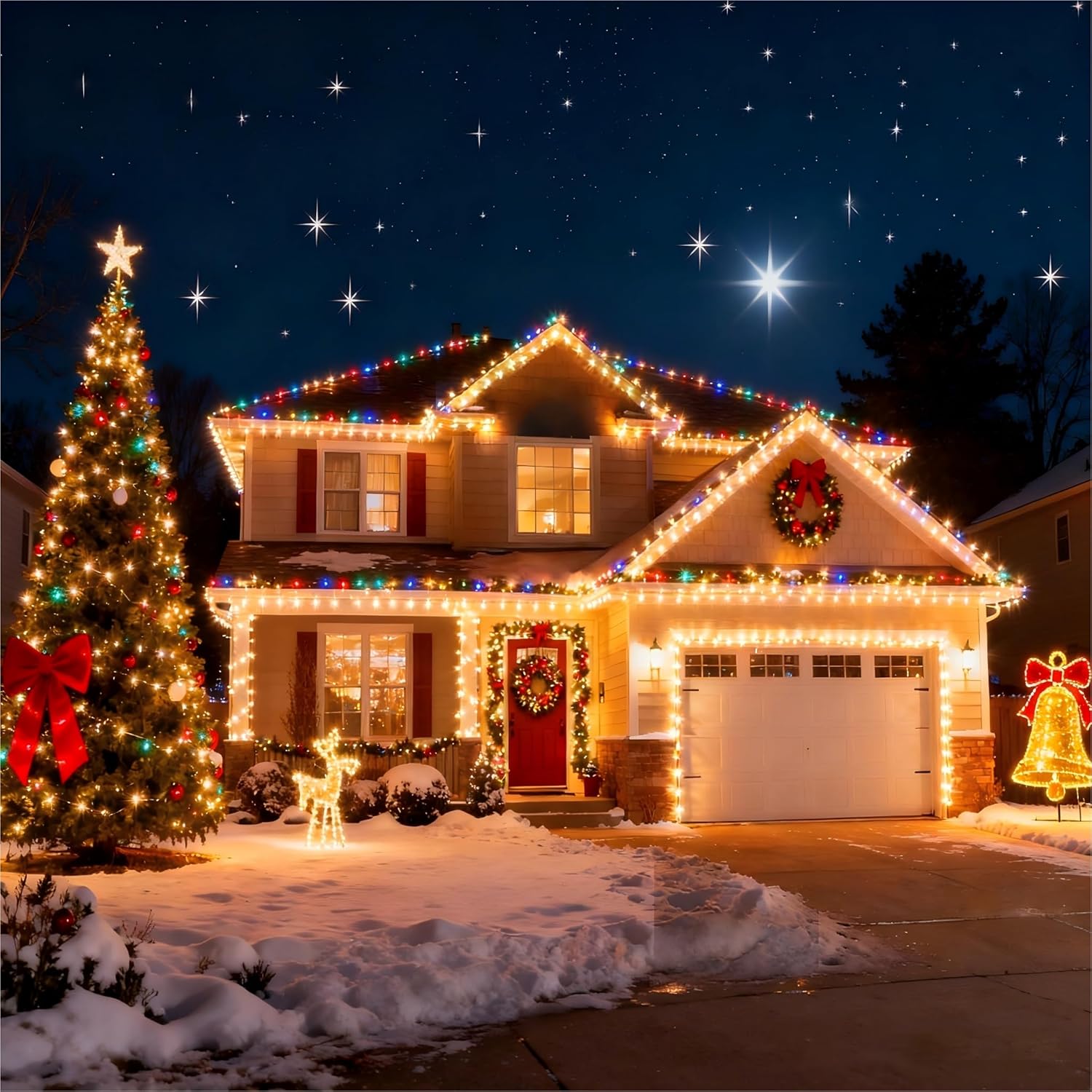 Joomer LED Fairy Lights – Fire Safe Alternative to Candles with Memory Function