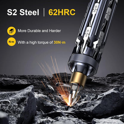 JOREST 19-in-1 EDC Screwdriver Set – Unique Housewarming and Holiday Gift for Men, Husbands, and DIY Dads