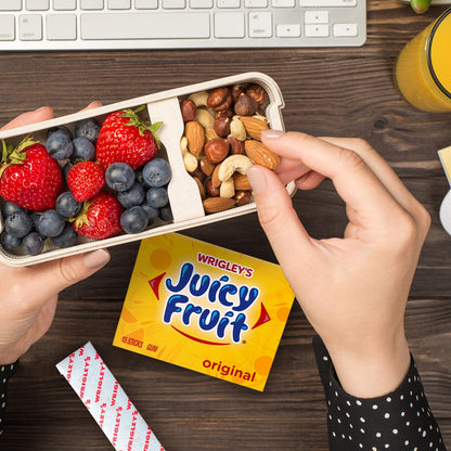 Juicy Fruit Original Gum 45 Count Bulk – Throw Candy for Parades, Class Parties and Playdates