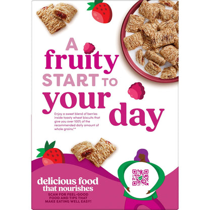 Kashi Berry Fruitful Whole Grain Cereal – Heart-Healthy Breakfast Choice for Clean Eating, Vegan & Kosher