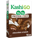 Kashi GO Chocolate Crunch – Nourishing Cereal for Plant-Based Wellness Rituals, 16oz Resealable Box