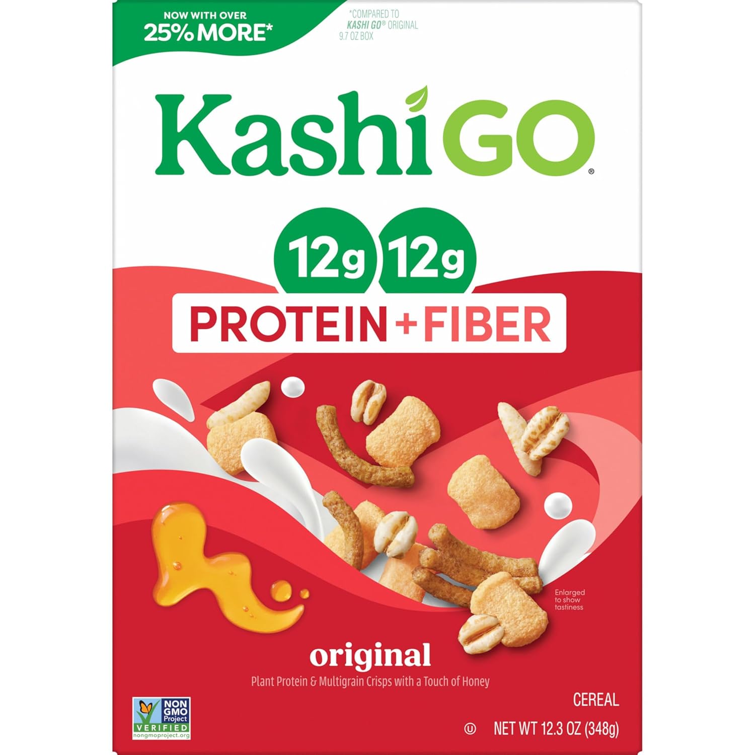 Kashi GO Protein Cereal – Crunchy Plant-Protein Mix to Power Your Daily Wellbeing Habit
