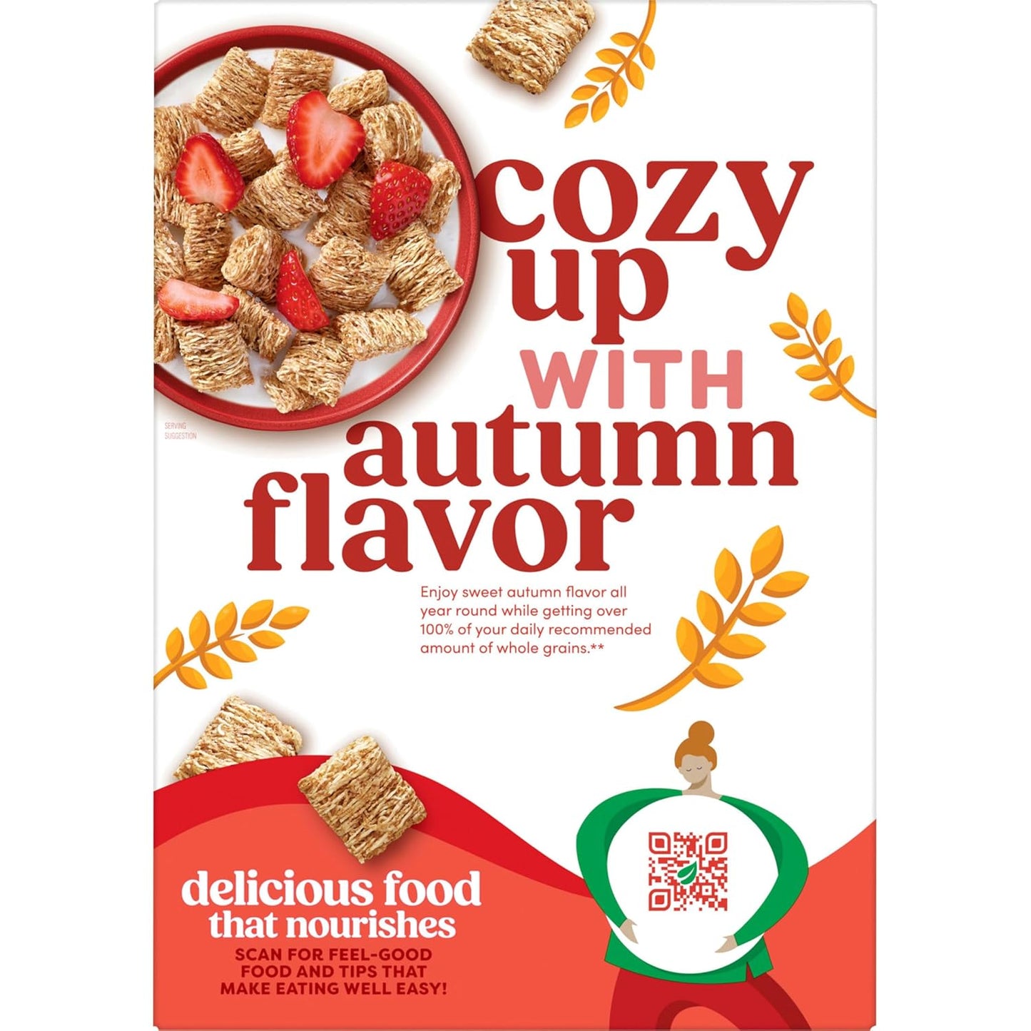Kashi Organic Shredded Wheat Cereal – Less-Is-More Breakfast with No Fillers, 18oz Box