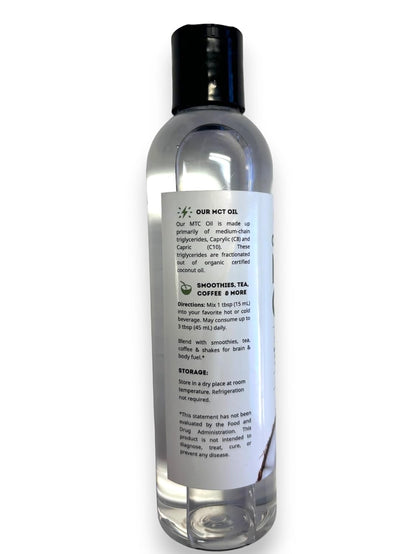 Kate Naturals MCT Oil – Holistic Self-Care Staple, Odorless C8 C10 for Mind, Body and Morning Brew