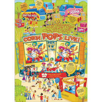 Kellogg's Corn Pops Cereal – Mindful Pantry Staple for Simple, Fortified Breakfasts, 22.6 oz
