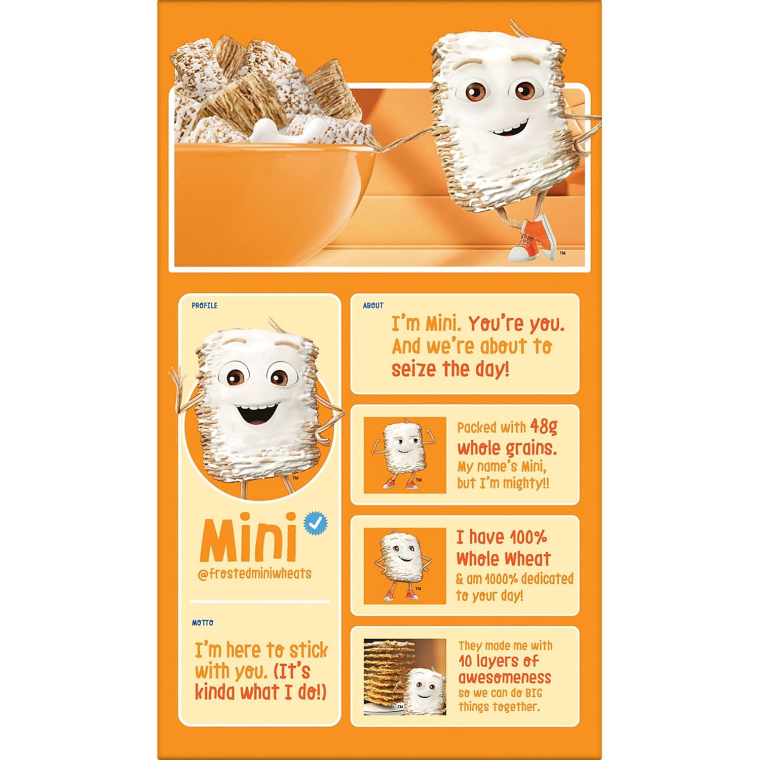 Kellogg’s Frosted Mini-Wheats – Wholesome Pantry Staple for Weight Management and Self-Care Mornings, Giant 29.5oz