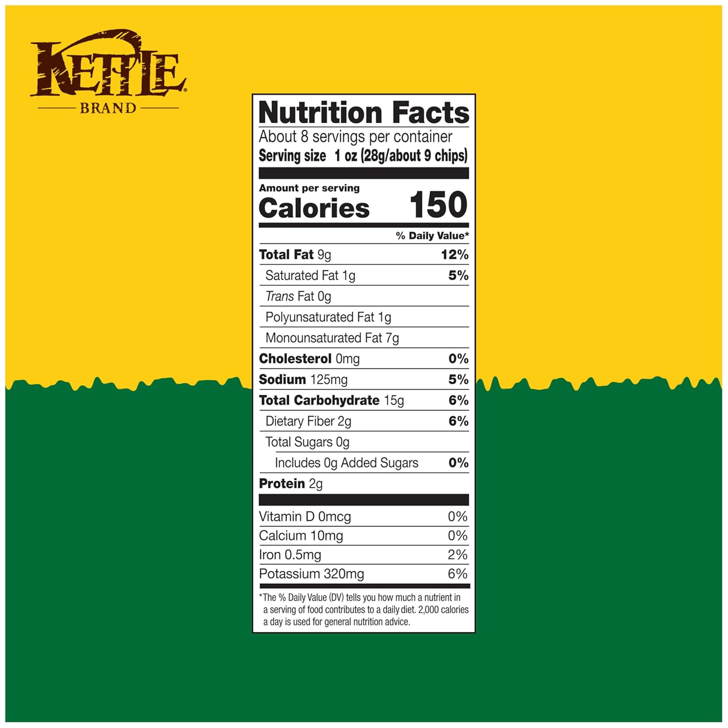 Kettle Brand Potato Chips Krinkle Cut Truffle and Sea Salt, 7.5 Oz – Premium Clean-Label Chips for Relaxing at Home
