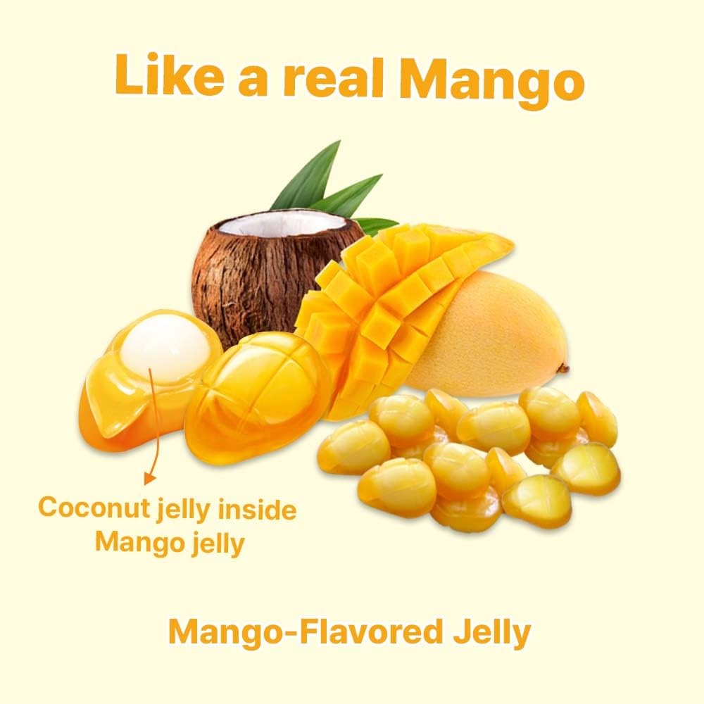 Kidsmania Korean Fruit Jelly Candy – Real Fruit Juice Candy Alternative for Better-For-You Snacking