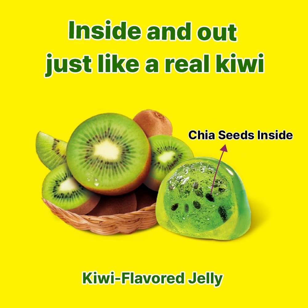 Kidsmania Korean Fruit Jelly Candy – Real Fruit Juice Candy Alternative for Better-For-You Snacking