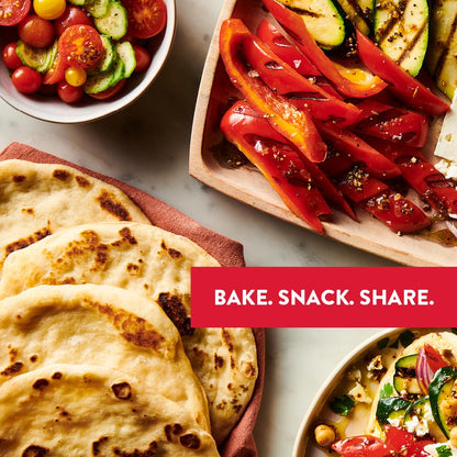 King Arthur Baking Company Flatbread Mix Kit – Streamlined Baking Solution for Minimalist Meal Prep