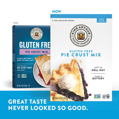 King Arthur Gluten Free Pie Crust Mix – Worry-Free Crust for Parents Hosting Mixed-Diet Children