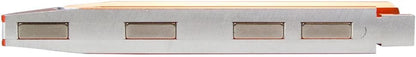 Klein Tools 935AB4V Pocket Level – High-Visibility Orange Body That Reduces Dropped-Tool Hazards on Site