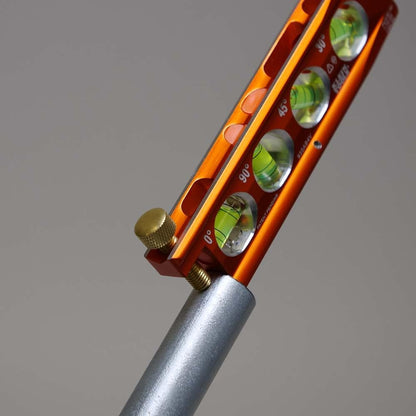 Klein Tools 935AB4V Pocket Level – High-Visibility Orange Body That Reduces Dropped-Tool Hazards on Site