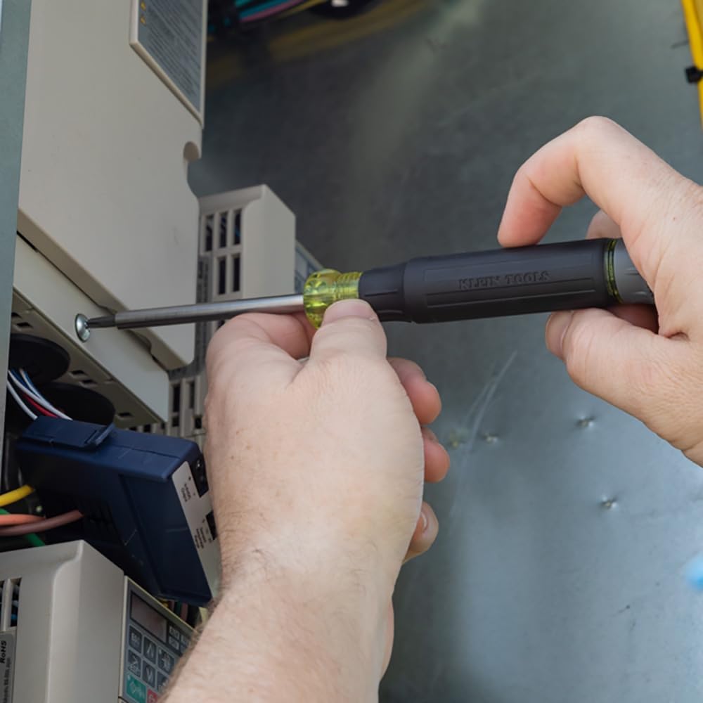 Klein Tools Compact Electronics Screwdriver Housewarming Gift for Home Office and Dorm Room Setups