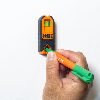 Klein Tools MSF100 Stud Finder with Uncluttered Form Factor, Pocket Magnetic Detector Built for Simple Reliable Use