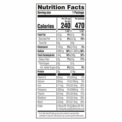 Knorr Fettuccine Alfredo Pasta Sides – Shelf-Stable 6 Count Box for First Apartment Pantry Stacking