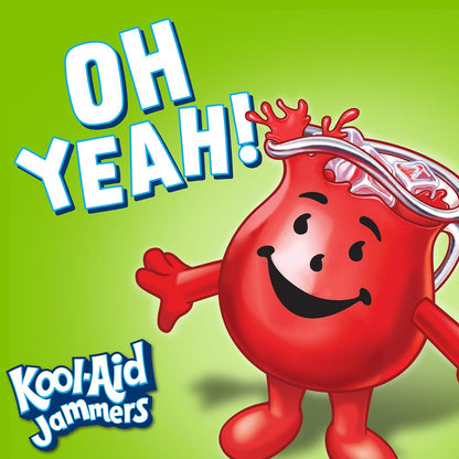 Kool-Aid Jammers Portable Kids Drink Box – Travel-Friendly Pouches for Camping, Beach Days, and Road Trips