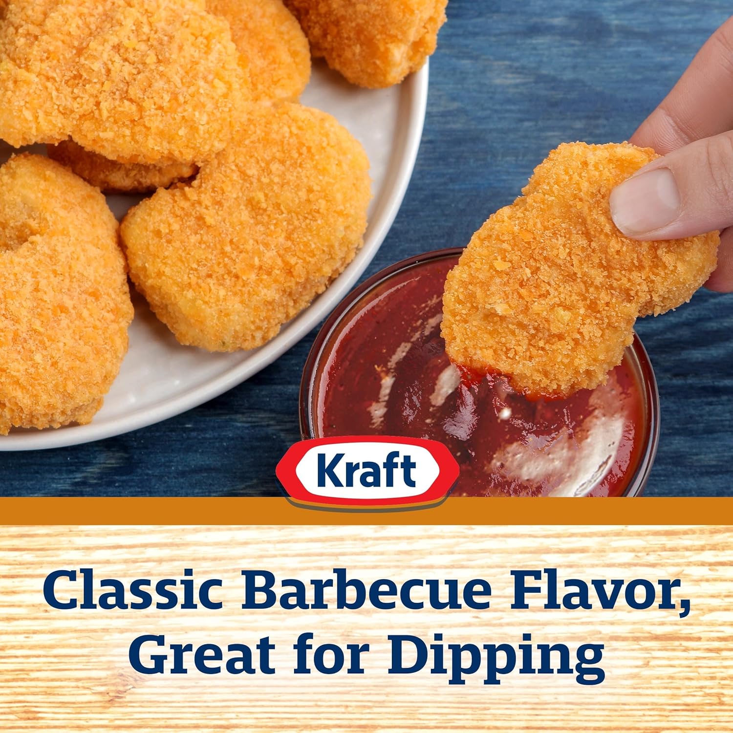 Kraft Honey BBQ Sauce 18 oz – Sweet, Mild Glaze the Whole Family Loves on Meatballs and Oven-Baked Chicken