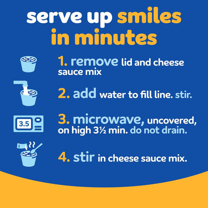 Kraft Mac & Cheese 2.05 oz Cups – Stripped-Down Comfort Food with No Dyes or Preservatives