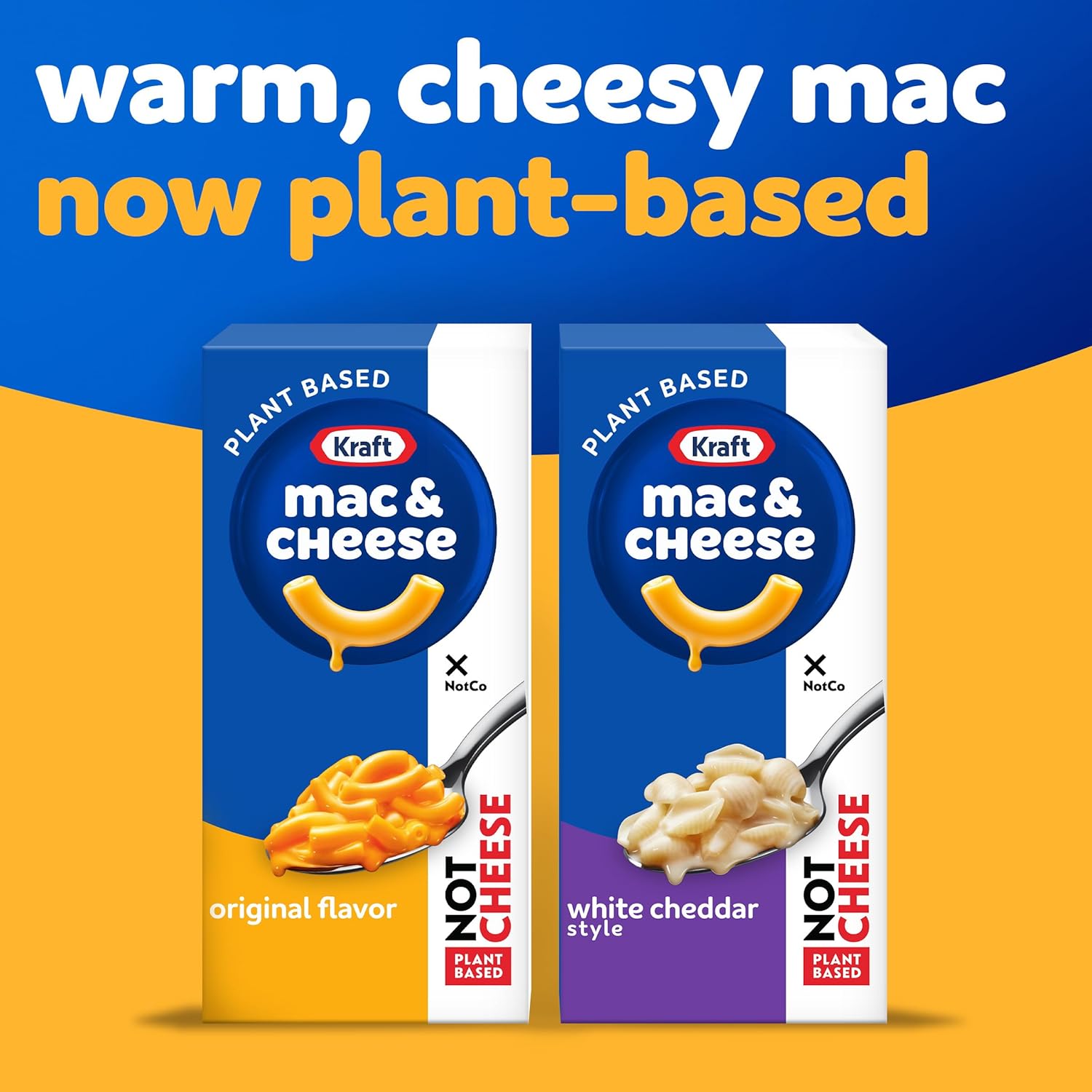Kraft NotCo White Cheddar Plant Based Mac & Cheese – Trustworthy Plant Based Mac for Mixed Household Family Dinners, 6 oz Box