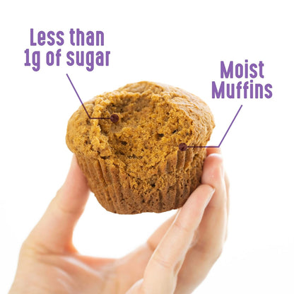 Lakanto Pumpkin Spice Muffin Mix - Sugar Free Pumpkin Spice Muffins for Family Baking with Children