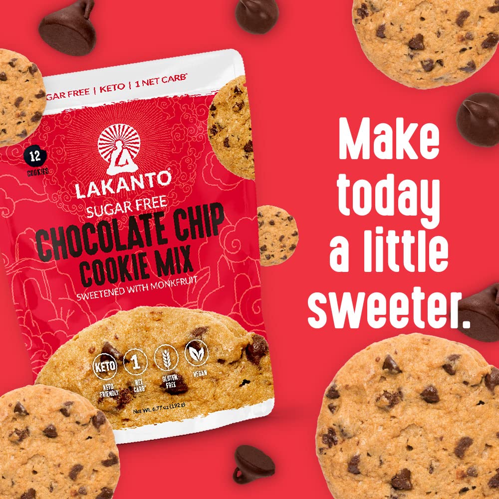 Lakanto Sugar Free Cookie Mix – Diabetic Safe Treat for Kids at Family Gatherings