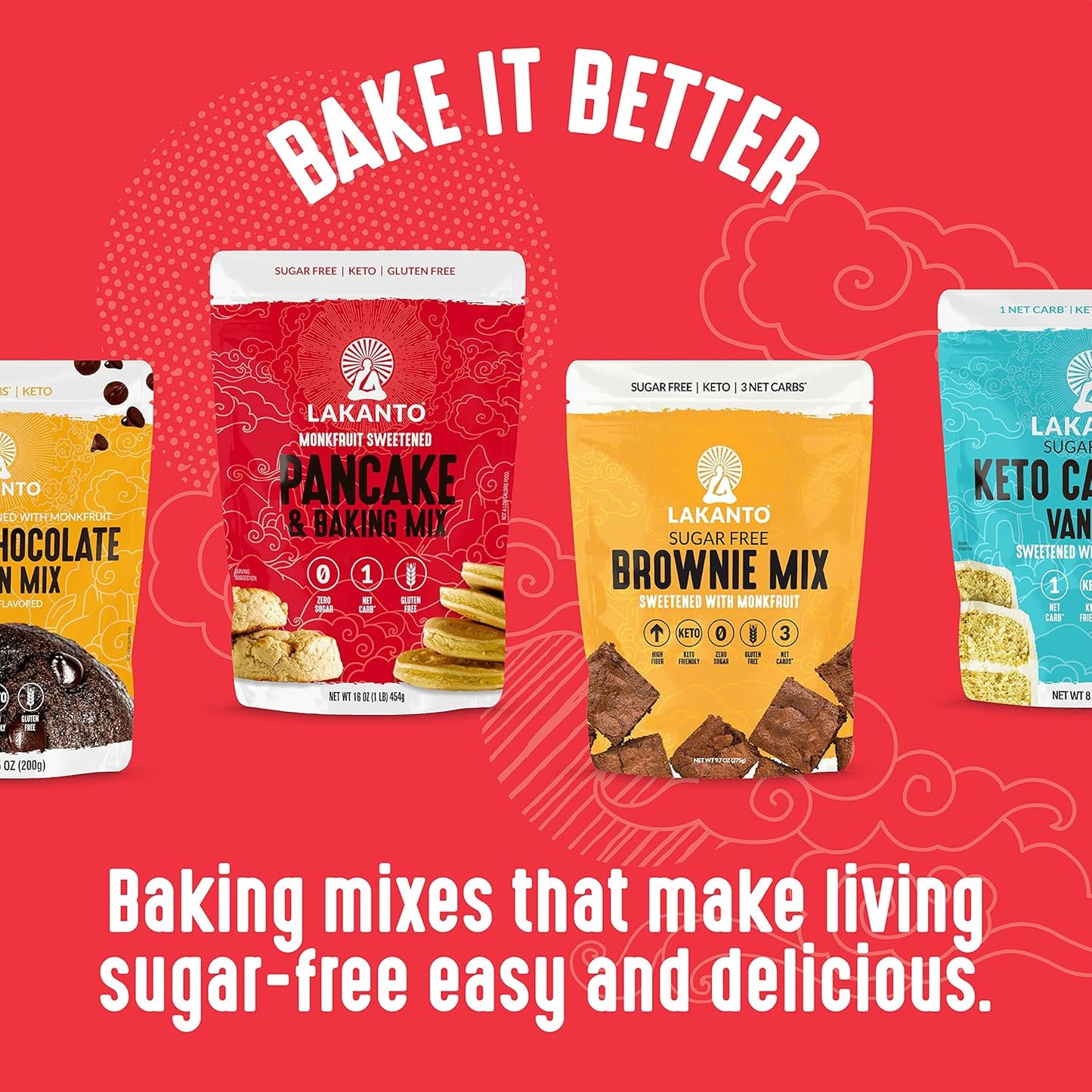 Lakanto Sugar Free Cookie Mix – Diabetic Safe Treat for Kids at Family Gatherings