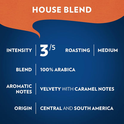 Lavazza House Blend Perfetto Whole Bean Coffee 12oz – Holiday Gift Basket Addition for Coffee Snobs, 100% Arabica Italian Medium Roast