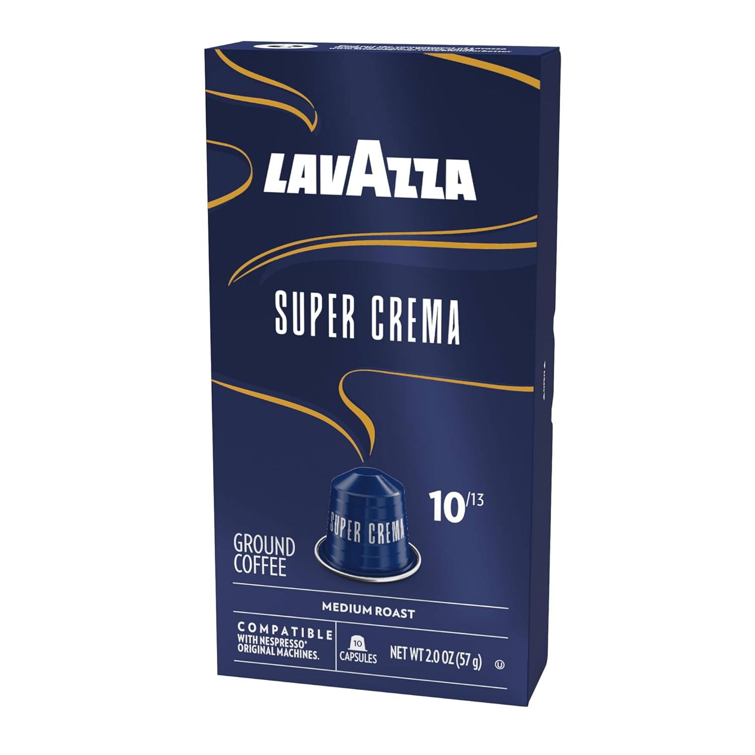Lavazza Super Crema Aluminum Coffee Capsules – Heritage Italian Blend for the Connoisseur's Espresso Drawer